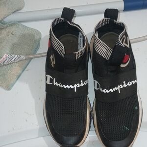 Champion Kids Black and White Sneakers